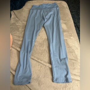 Blue cotton leggings